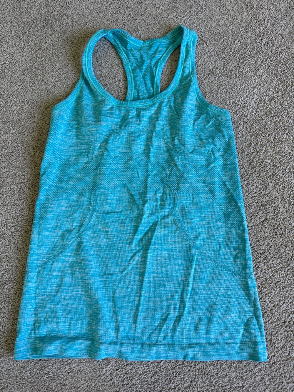 lululemon athletica Teal Racerback Tank
